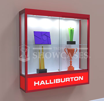 Trophy Wall Mounted Showcases